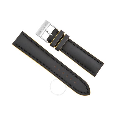 leather strap for breitling 20 models|Breitling rubber strap 22mm.